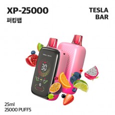 [일회용 전자담배] 테슬라바 XP-25000 퍼킹펩 25ml