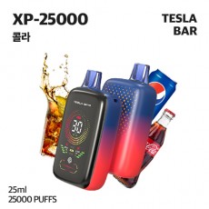 [일회용 전자담배] 테슬라바 XP-25000 콜라 25ml