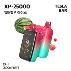 [일회용 전자담배] 테슬라바 XP-25000 워터멜론아이스 25ml