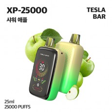 [일회용 전자담배] 테슬라바 XP-25000 샤워애플 25ml