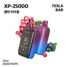 [일회용 전자담배] 테슬라바 XP-25000 썸머미라클 25ml